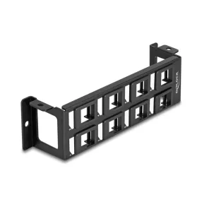   Delock Keystone patch panel 8 felületi porttal, függőleges (DL-86517)