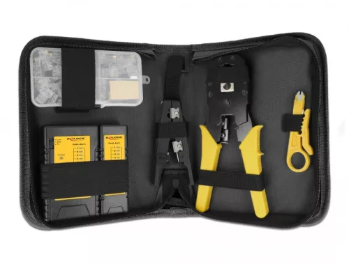 Delock Hálózati szerelőkészlet RJ45 és RJ11 csatlakozókhoz (DL-86696)