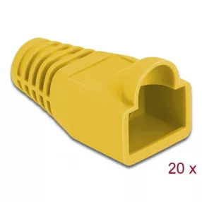   Delock Feszültségcsökkentő RJ45 apához, 20 db. Sárga (DL-86723)