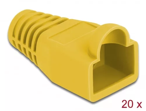 Delock Feszültségcsökkentő RJ45 apához, 20 db. Sárga (DL-86723)