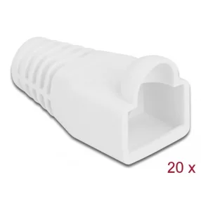   Delock Feszültségcsökkentő RJ45 apához, 20 db. Fehér (DL-86724)