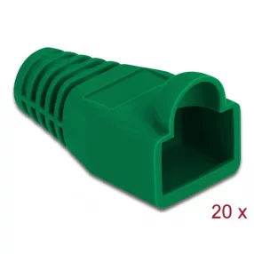   Delock Feszültségcsökkentő RJ45 apához, 20 db. Zöld (DL-86726)