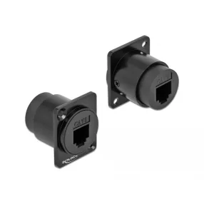 Delock D-típusú Modul RJ11 Cat.3 anya - anya (DL-86783)