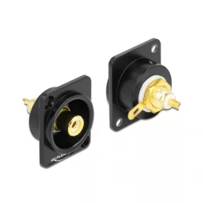   Delock D-típusú Modul RCA hüvely forrasztott konnektorhoz (DL-86787)