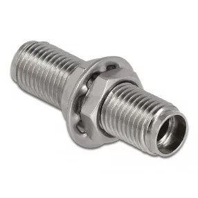   Delock Fém optikai szál kapcsoló SMA 905 Simplex aljzat - SMA 905 Simplex aljzat (DL-86836)