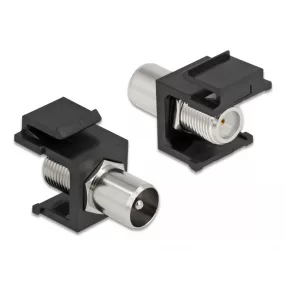   Delock Záró modul IEC kimeneti > F kimeneti fekete (DL-86857)