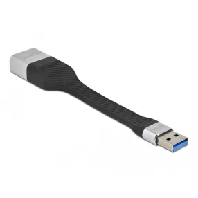   Delock FPC lapos csík kábel USB A-típusú - Gigabit LAN 10/100/1000 Mbps 13 cm (DL-86937)