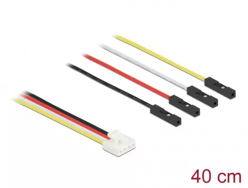 Delock IOT Grove átalakító kábel 4 db. tűs apa - 4 db. Jumper anya 40 cm hosszú (DL-86949)