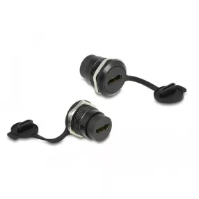  Delock HDMI-A beépített csatlakozó porvédelmet biztosító fedéllel (DL-86969)