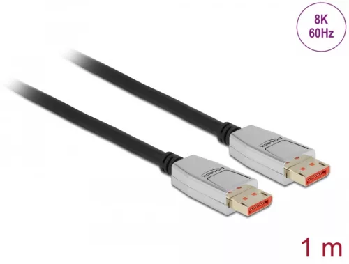 Delock DisplayPort kábel 8K 60 Hz 1 m (DL-87040)