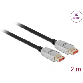 Delock DisplayPort kábel 8K 60 Hz 2 m (DL-87041)