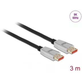 Delock DisplayPort kábel 8K 60 Hz 3 m (DL-87042)