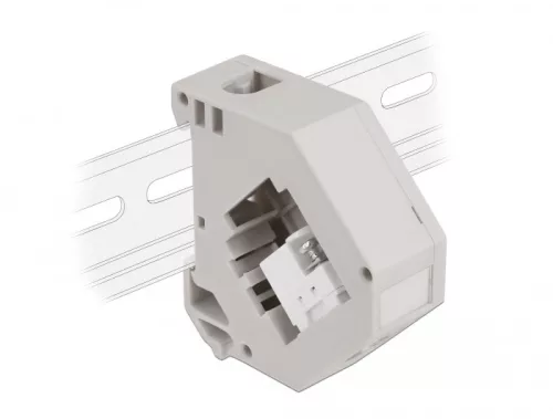 Delock DIN sín adapter Keystone IEC anyával és időszaki blokkolóval (DL-87159)