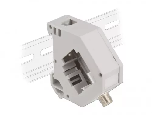 Delock DIN sín adapter Keystone F anya - F anya kapcsolattal (DL-87160)