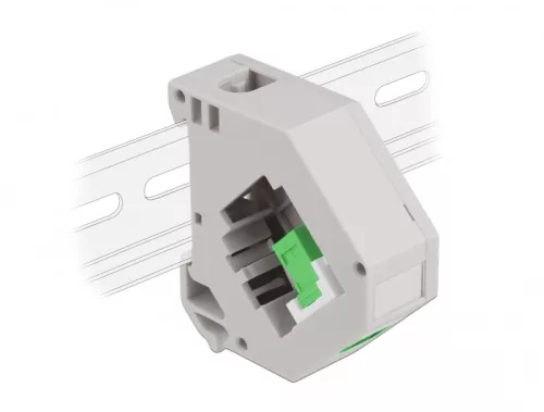 Delock DIN sín adapter Keystone SC Simplex anyával (DL-87165)