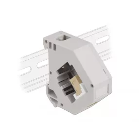   Delock DIN sín adapter Keystone SC Simplex anyával (DL-87167)