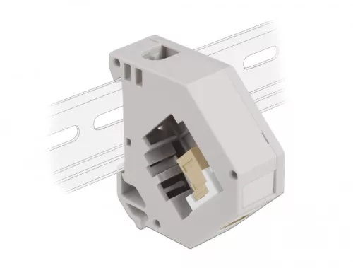 Delock DIN sín adapter Keystone SC Simplex anyával (DL-87167)