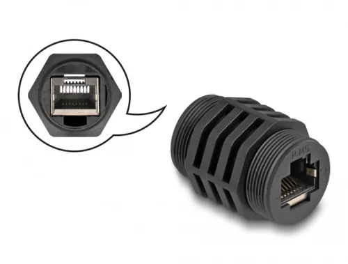 Delock RJ45 Cat.6A beépített modul IP67 por- és vízhatlan (DL-87255)