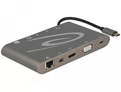 Delock USB Type-C 3.1-es dokkolóállomás (DL-87297)