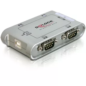 Delock USB 2.0   4 soros port adapter (DL-87414)
