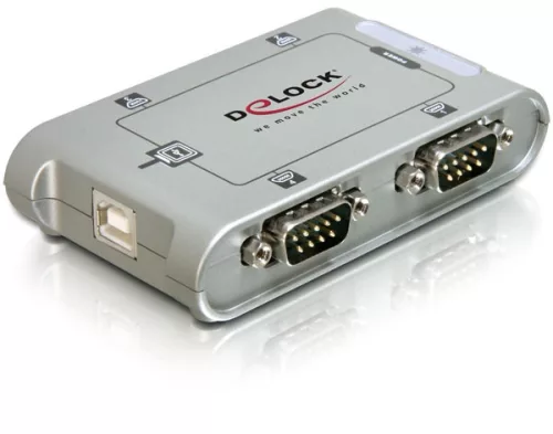 Delock USB 2.0   4 soros port adapter (DL-87414)