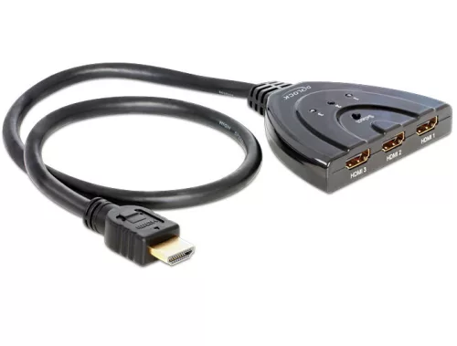 Delock HDMI 3 - 1 Switch kétirányú (DL-87619)