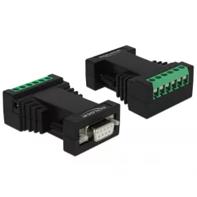   Delock Átalakító 1 x RS-232 soros port 1 x RS-422/485 soros porthoz, ESD védelemmel 15 kV túlfeszült (DL-87686)