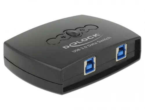 Delock USB 3.0-s megosztási kapcsoló 2   1 (DL-87723)