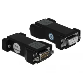   Delock Átalakító 1 x soros RS-232 DB9 port anya - 1 x soros LVTTL / LVCMOS 3,3 V DB9-es port apa ESD (DL-87734)