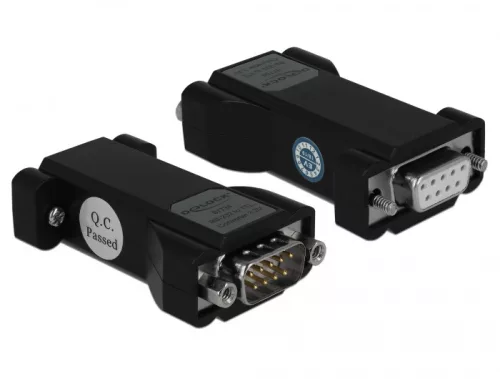 Delock Átalakító 1 x soros RS-232 DB9 port anya - 1 x soros LVTTL / LVCMOS 3,3 V DB9-es port apa ESD (DL-87734)