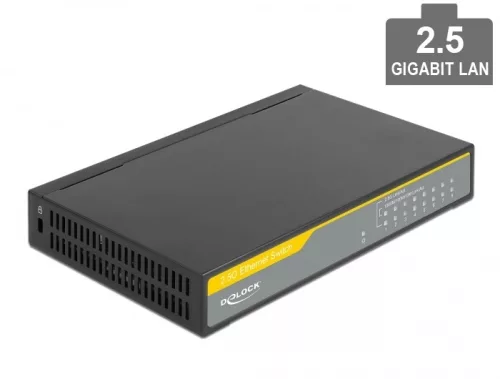 Delock 2,5 Gigabit Ethernet-kapcsoló, 8 port (DL-87782)