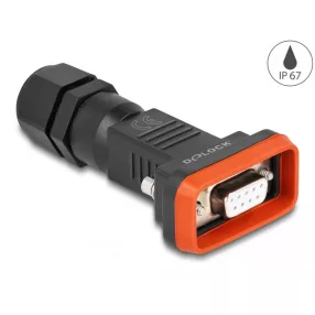   Delock D-Sub 9 tűs hüvely kerettel IP67 vízhatlan (DL-87803)