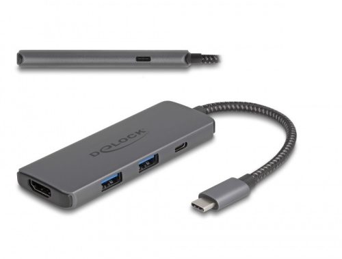 Delock USB Type-C  dokkolóállomás 8K - HDMI / USB / PD 3.0 100 W