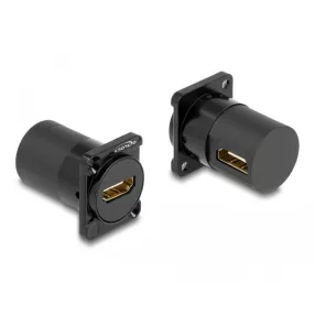   Delock D-típusú Modul HDMI hüvely - hüvely 90 fokos szögű (DL-87811)