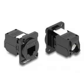   Delock D-típusú Modul RJ45 Cat.6 hüvely - LSA hüvely (DL-87816)