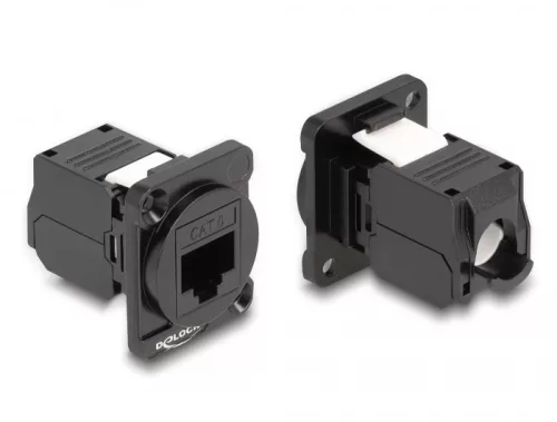 Delock D-típusú Modul RJ45 Cat.6 hüvely - LSA hüvely (DL-87816)