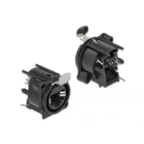   Delock D-típusú Modul RJ45 anya - forrasztott csatlakozás (DL-87822)