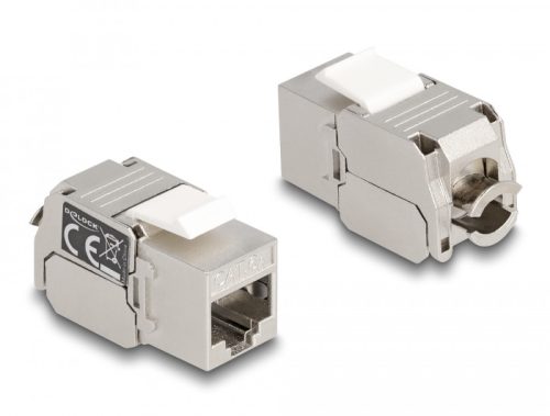 Delock Keystone modul RJ45 anya - LSA Cat.6A LEDdel