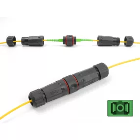   Delock optikai kábel csatlakozó SC Simplex anya SC Simplex anya APC vízálló (DL-87869)