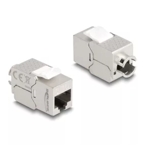   Delock Keystone Modul RJ45 anya - LSA Cat.6A Slim fokos eszköz nélkül szerelhető (DL-87891)