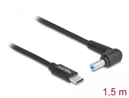 Delock Laptop töltőkábel USB Type-C  apa - Acer 5,5 x 1,7 mm apa (DL-87976)
