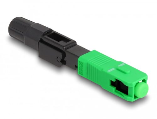 Delock Optikai szálas gyors csatlakozó SC Simplex apa APC dugaszoló szerelvény