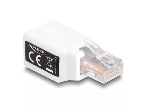 Delock RJ50 adapter apa   anya fehér (DL-88002)