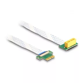   Delock PCI Expressz riser kártya x1 apa - x1 szlot 90 -os szögben FPC kábellel 30 cm hosszú (DL-88022)
