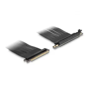   Delock PCI Expressz riser kártya x16 apa - x16 szlot 90 -os szögben kábellel 60 cm hosszú (DL-88028)