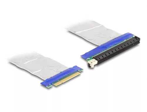 Delock PCI Expressz riser kártya x8 apa - x16 szlot kábellel 20 cm (DL-88046)