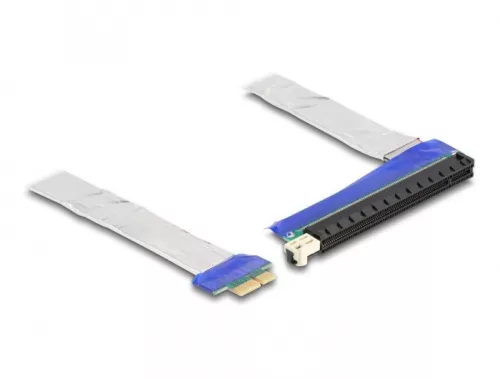Delock PCI Expressz riser kártya x1 apa - x16 szlot kábellel 20 cm (DL-88047)