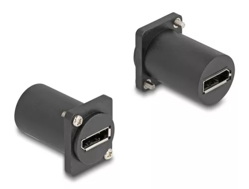 Delock D-típusú modul DisplayPort anya - anya 4K fekete (DL-88154)