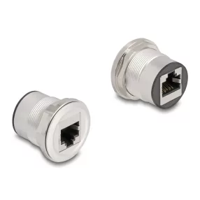   Delock RJ45 beépített anya kapcsoló Cat.6 STP alumínium (DL-88190)