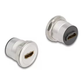 Delock HDMI beépített anya 8K 60 Hz alumínium (DL-88191)